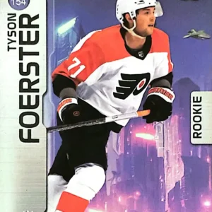 Tyson Foerster 2023-24 Upper Deck Skybox Metal Universe Hockey Base Set - Rookies #154