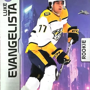 Luke Evangelista 2023-24 Upper Deck Skybox Metal Universe Hockey Base Set - Rookies #159