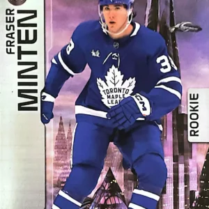 Fraser Minten 2023-24 Upper Deck Skybox Metal Universe Hockey Base Set - Rookies #165