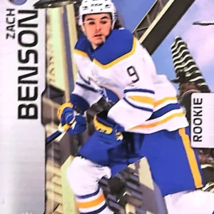 Zach Benson 2023-24 Upper Deck Skybox Metal Universe Hockey Base Set - Rookies #191
