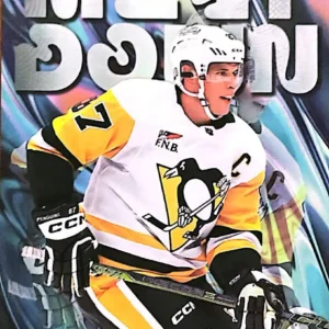 Sidney Crosby 2023-24 Upper Deck Skybox Metal Universe Hockey Meltdown #M19