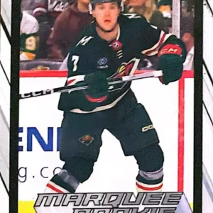 Brock Faber 2023-24 O-Pee-Chee Platinum Hockey Base Set - Marquee Rookies #260