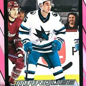 Danil Gushchin 2023-24 O-Pee-Chee Platinum Hockey Matte Pink Parallel - Marquee Rookies #221