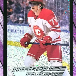 Martin Pospisil 2023-24 O-Pee-Chee Platinum Hockey Violet Pixels Parallel - Marquee Rookies #271 /299