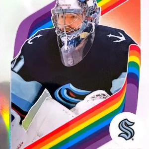 Philipp Grubauer 2023-24 O-Pee-Chee Platinum Hockey Retro Rainbow Parallel #R-62