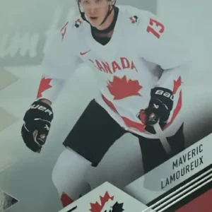 Maveric Lamoureux 2024 Upper Deck Team Canada Juniors Hockey Base Set  #3