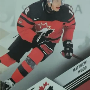 Matthew Wood 2024 Upper Deck Team Canada Juniors Hockey Base Set  #5