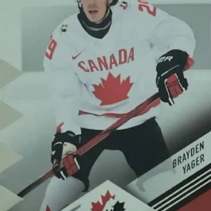 Brayden Yager 2024 Upper Deck Team Canada Juniors Hockey Base Set  #9