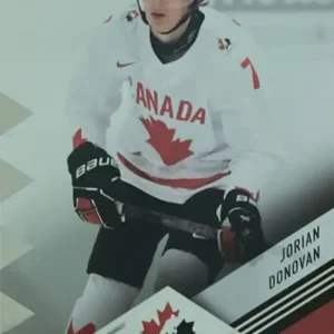 Jorian Donovan 2024 Upper Deck Team Canada Juniors Hockey Base Set  #18