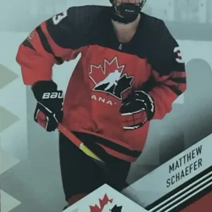 Matthew Schaefer 2024 Upper Deck Team Canada Juniors Hockey Base Set  #25