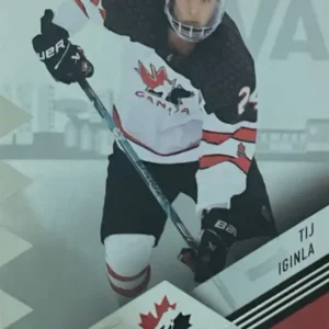Tij Iginla 2024 Upper Deck Team Canada Juniors Hockey Base Set  #27