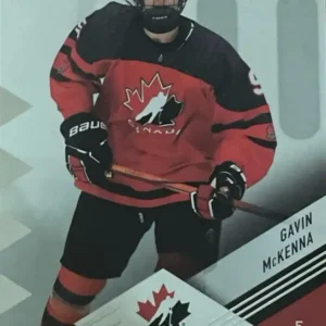 Gavin McKenna 2024 Upper Deck Team Canada Juniors Hockey Base Set  #36