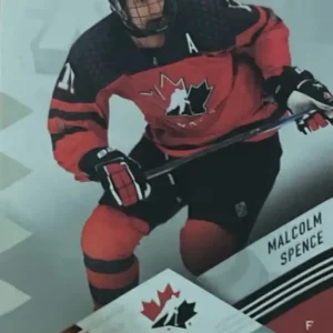 Malcolm Spence 2024 Upper Deck Team Canada Juniors Hockey Base Set  #38