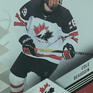 Cole Beaudoin 2024 Upper Deck Team Canada Juniors Hockey Base Set  #66