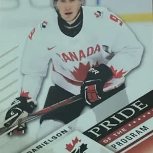 Nate Danielson 2024 Upper Deck Team Canada Juniors Hockey Base Set - Pride of the Program  #76