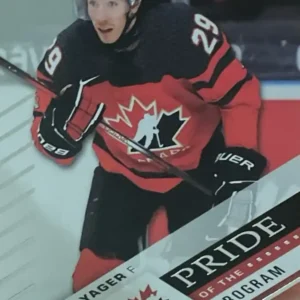 Brayden Yager 2024 Upper Deck Team Canada Juniors Hockey Base Set - Pride of the Program  #80