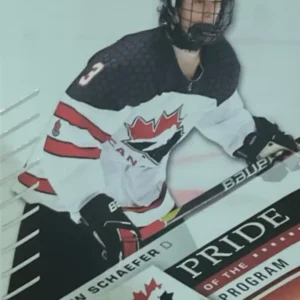 Matthew Schaefer 2024 Upper Deck Team Canada Juniors Hockey Base Set - Pride of the Program  #85
