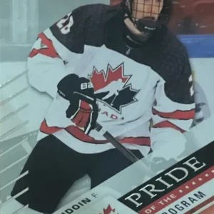 Cole Beaudoin 2024 Upper Deck Team Canada Juniors Hockey Base Set - Pride of the Program  #86