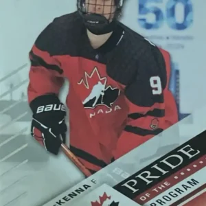 Gavin McKenna 2024 Upper Deck Team Canada Juniors Hockey Base Set - Pride of the Program  #87