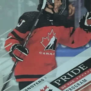 Caleb Desnoyers 2024 Upper Deck Team Canada Juniors Hockey Base Set - Pride of the Program  #91