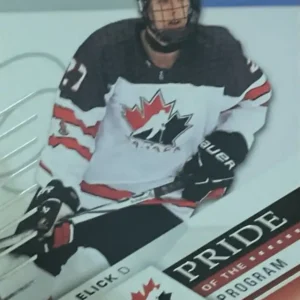 Charlie Elick 2024 Upper Deck Team Canada Juniors Hockey Base Set - Pride of the Program  #100