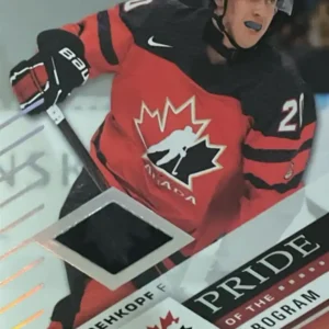 Carson Rehkopf 2024 Upper Deck Team Canada Juniors Hockey Jersey Parallel - Pride of the Program  #73