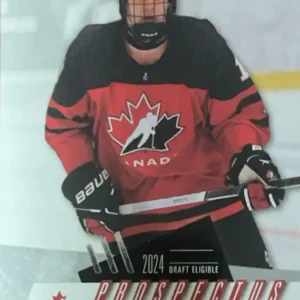 Marek Vanacker 2024 Upper Deck Team Canada Juniors Hockey Prospectus Momentous  #PM-18