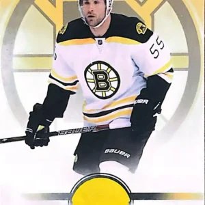 Johnny Boychuk 2023-24 Upper Deck Bruins Centennial Box Set Base Set Yellow Parallel #95