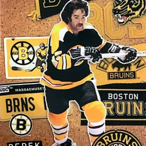 Derek Sanderson 2023-24 Upper Deck Bruins Centennial Box Set Beantown Classics #BC-5