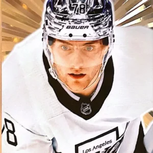 Alex Laferriere 2024-25 Upper Deck Series 1 Hockey Outburst Silver Parallel #90