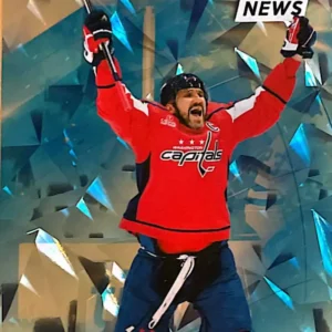 Alex Ovechkin 2024-25 Upper Deck Series 1 Hockey Breaking News #BN-3