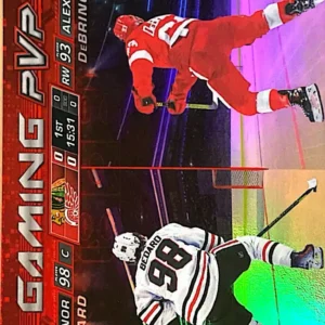 Connor Bedard / Alex DeBrincat 2024-25 Upper Deck Series 1 Hockey Gaming PVP #GPVP-5