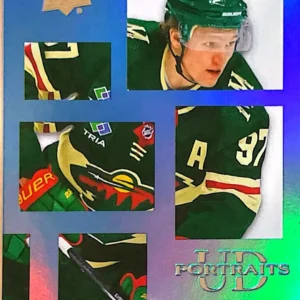 Kirill Kaprizov 2024-25 Upper Deck Series 1 Hockey UD Portraits #P-5