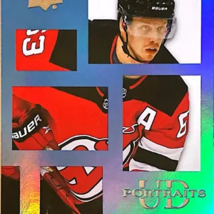 Jesper Bratt 2024-25 Upper Deck Series 1 Hockey UD Portraits #P-14