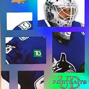 Thatcher Demko 2024-25 Upper Deck Series 1 Hockey UD Portraits #P-19