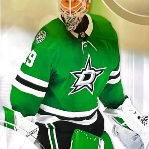 Jake Oettinger 2023-24 SP Authentic Hockey Base Set #36