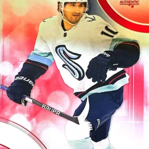 Matty Beniers 2023-24 SP Authentic Hockey Limited Red Parallel #14