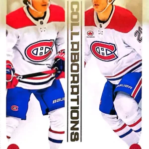 Cole Caufield / Juraj Slafkovsky 2023-24 SP Authentic Hockey Collaborations #C-10