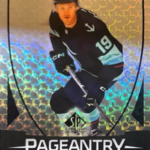 Jared McCann 2023-24 SP Authentic Hockey Pageantry #P-17