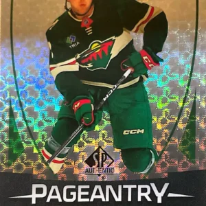 Brock Faber 2023-24 SP Authentic Hockey Pageantry #P-89
