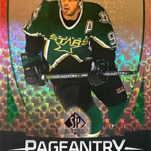 Mike Modano 2023-24 SP Authentic Hockey Pageantry Red Parallel #P-54
