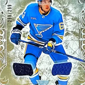 Jake Neighbours 2024-25 Upper Deck Artifacts Hockey Material Gold Parallel #89 //299