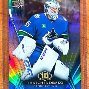 Thatcher Demko 2024-25 Upper Deck Tim Hortons Hockey Base Set #107