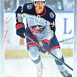 Kent Johnson 2023-24 Parkhurst Champions Hockey Silver Parallel #22