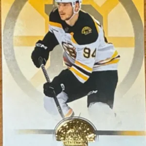 Jakub Lauko 2023-24 Upper Deck Boston Bruins Centennial Base Set #63