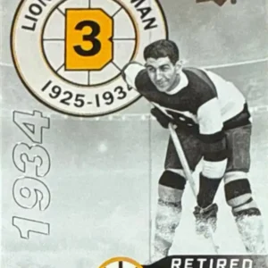 Lionel Hitchman 2023-24 Upper Deck Boston Bruins Centennial Base Set - Retired Numbers #102