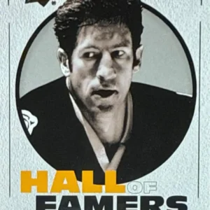 Jean Ratelle 2023-24 Upper Deck Boston Bruins Centennial Base Set - Hall of Famers #112