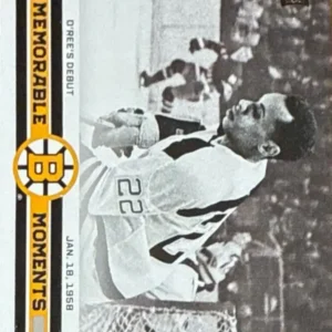 Willie O'Ree 2023-24 Upper Deck Boston Bruins Centennial Base Set - Memorable Moments #139