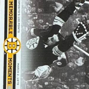 Phil Esposito 2023-24 Upper Deck Boston Bruins Centennial Base Set - Memorable Moments #146