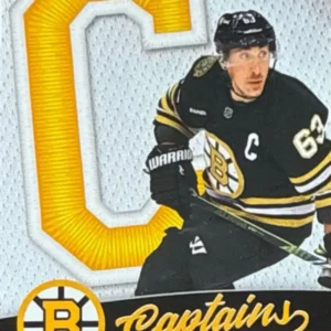 Brad Marchand 2023-24 Upper Deck Boston Bruins Centennial Base Set - Captains #161